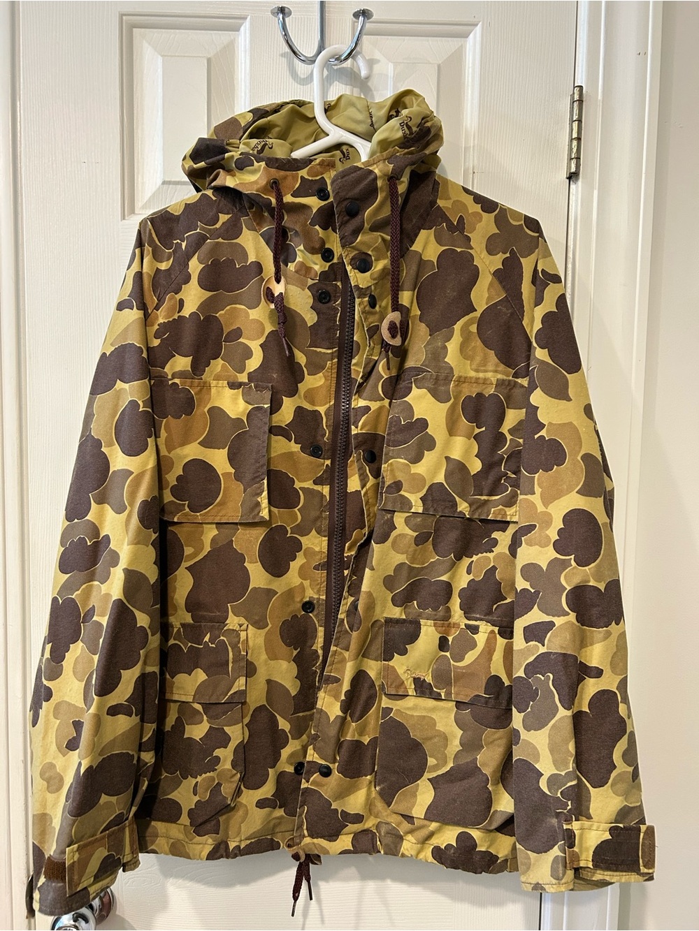 Vintage Duxbak Camo Hooded Jacket